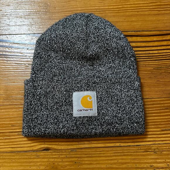 Carhartt gray knit beanie hat - Picture 1 of 2